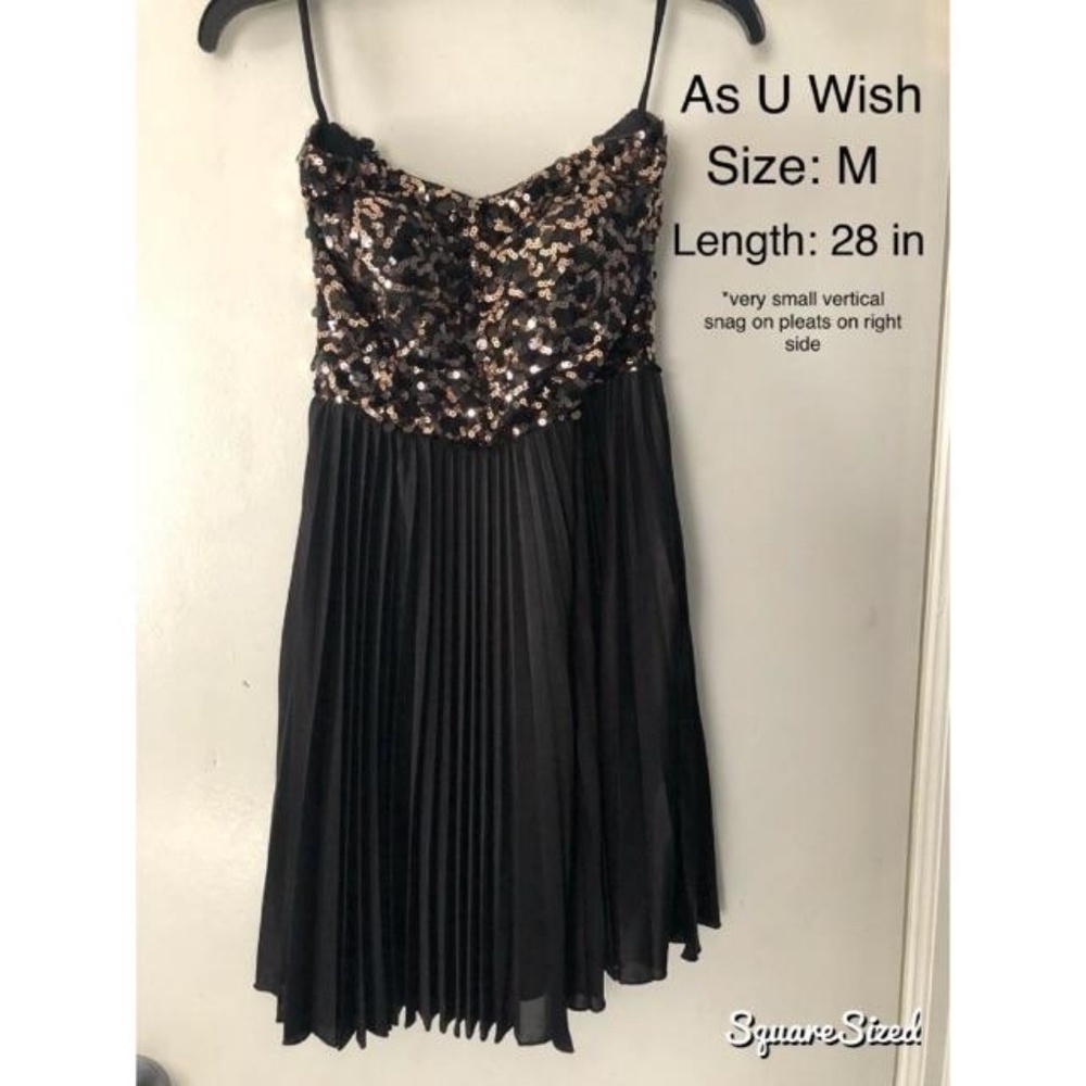 Strapless dress